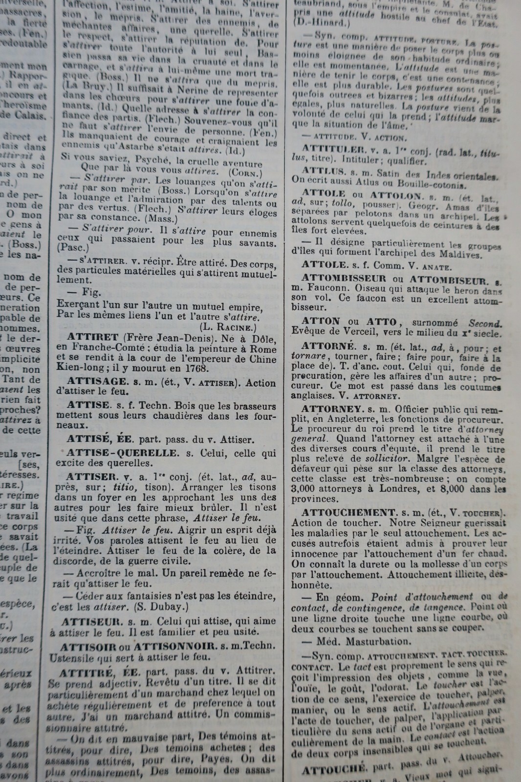 Bescherelle AÎNE M. Dictionnaire national 1857 en 3 volumes – Image 10