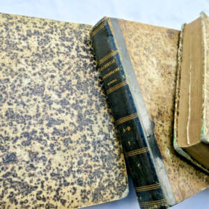 Bescherelle AÎNE M. Dictionnaire national 1857 en 3 volumes
