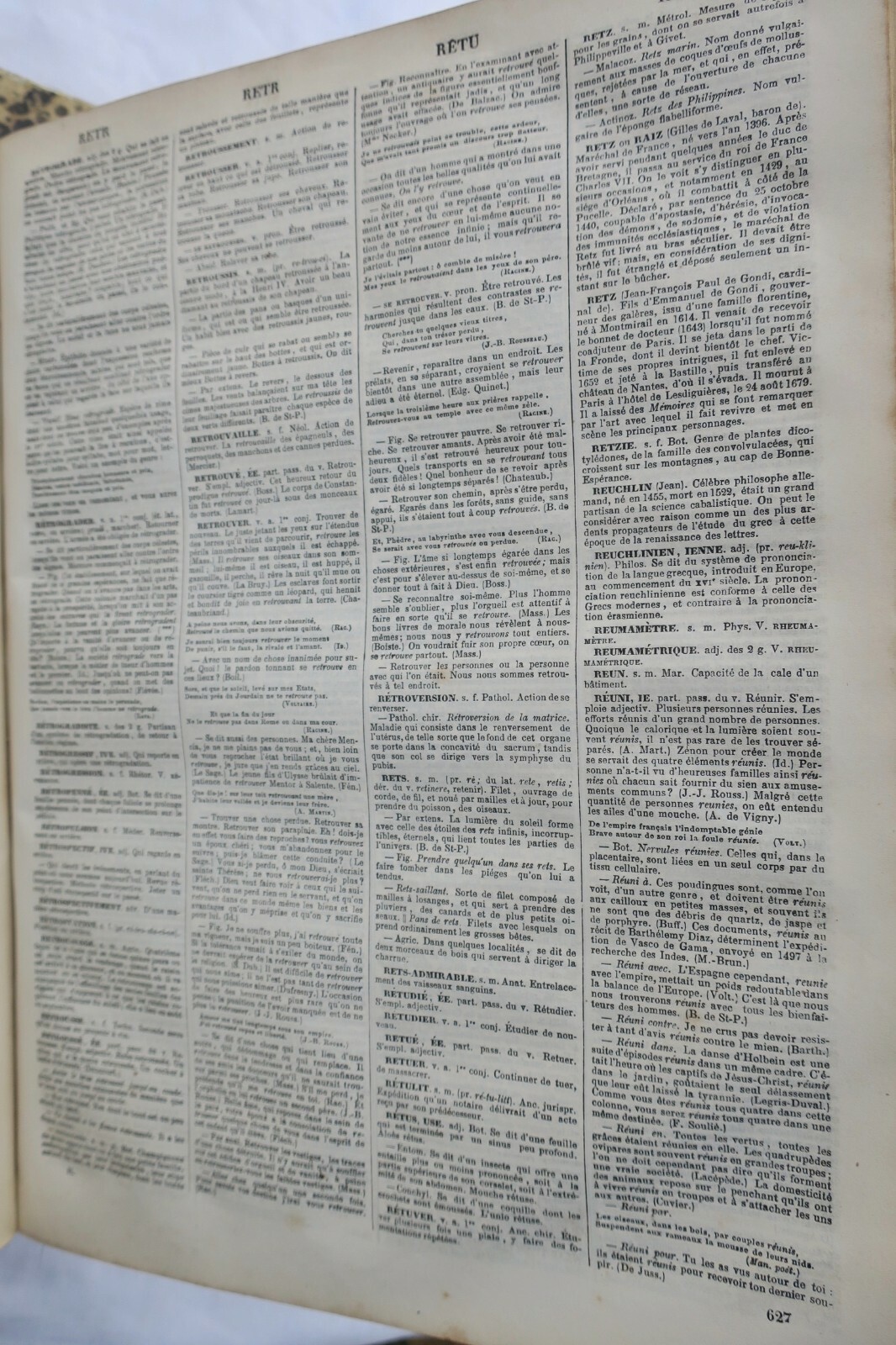 Bescherelle AÎNE M. Dictionnaire national 1857 en 3 volumes – Image 3