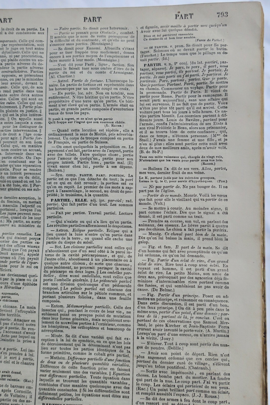 Bescherelle AÎNE M. Dictionnaire national 1857 en 3 volumes – Image 5