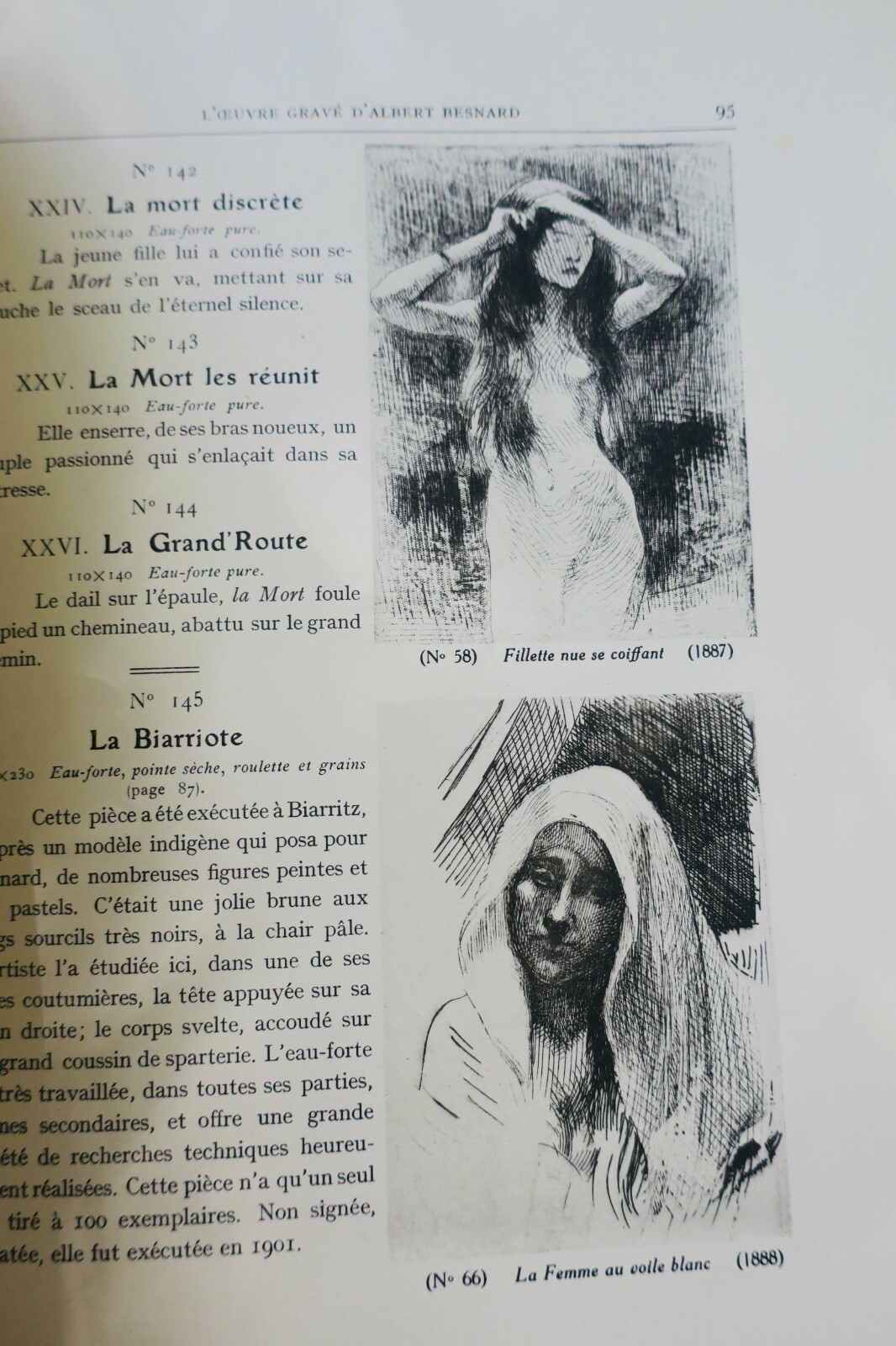 BESNARD Coppier Eaux-fortes de Besnard – Image 3
