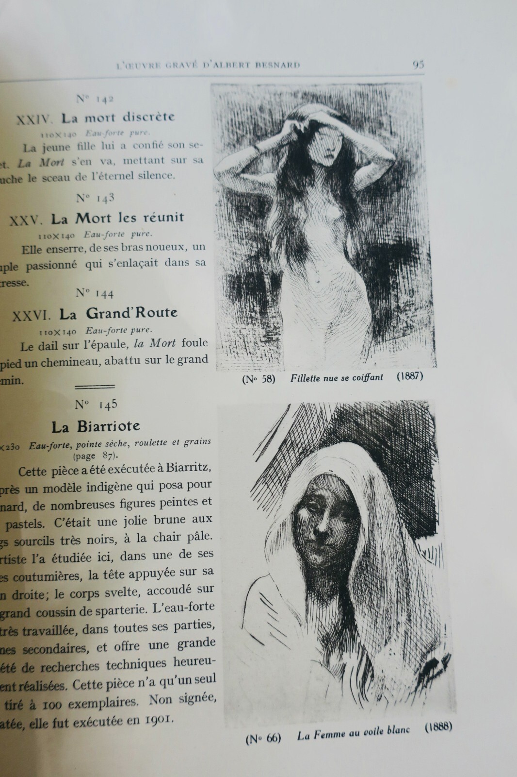 Etchings by Besnard - Image 3