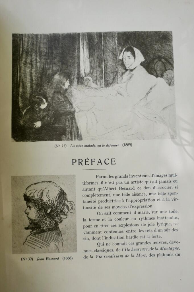 BESNARD Coppier Eaux-fortes de Besnard