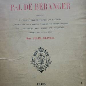 P.J. de Bérangerの文献目録