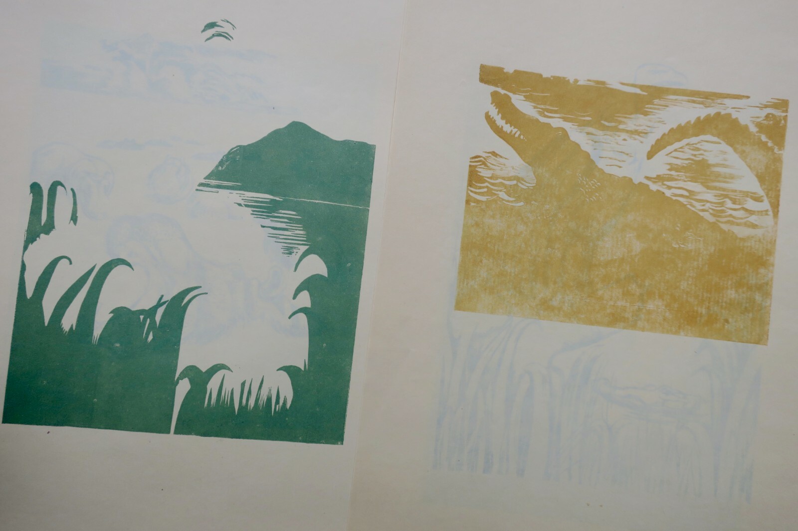 Bêtes de la brousse. Illustrations d’André Collot gravées sur bois + aquarelle – Image 11