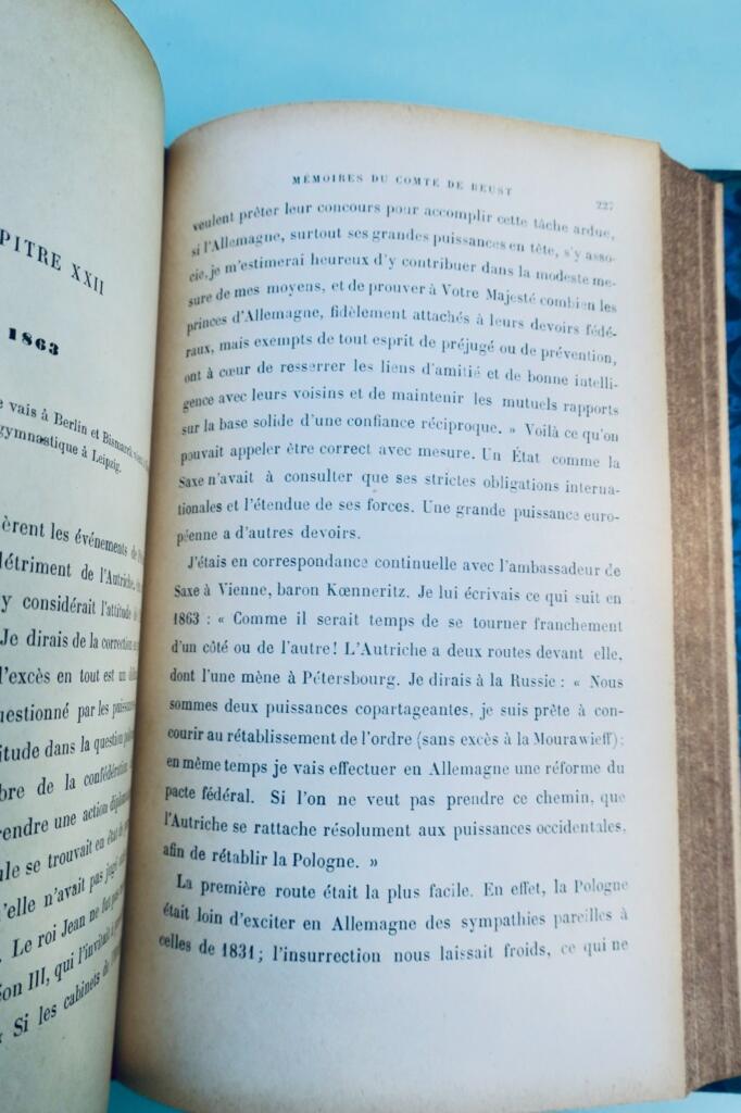 Memoirs of Austria-Hungary's Imperial Chancellor