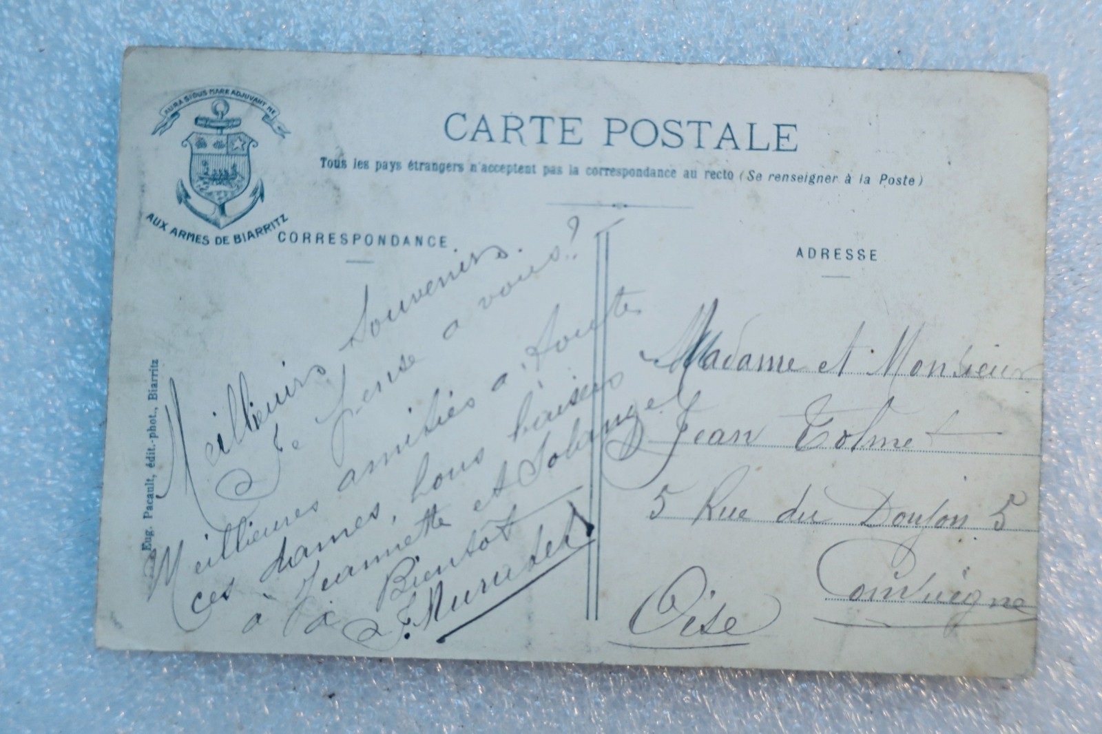 Biarritz Hotel du Palais - La Librairie Antique