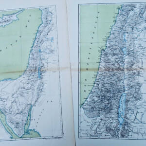 Geografische Platten für die Bibel