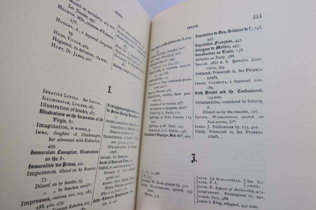 Bibliography of Prohibited Books
