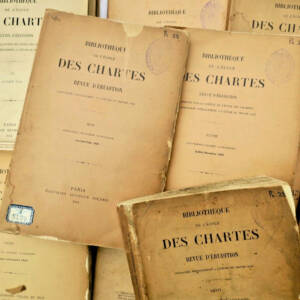 Bibliothèque de l'école des Chartes. Revue d'érudition 1911- 1919