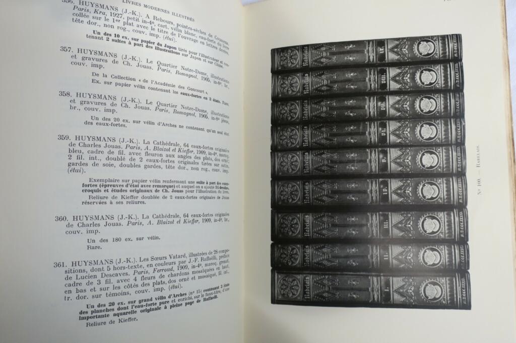 Katalog der Bibliothek Lucien Gougy, Teil III