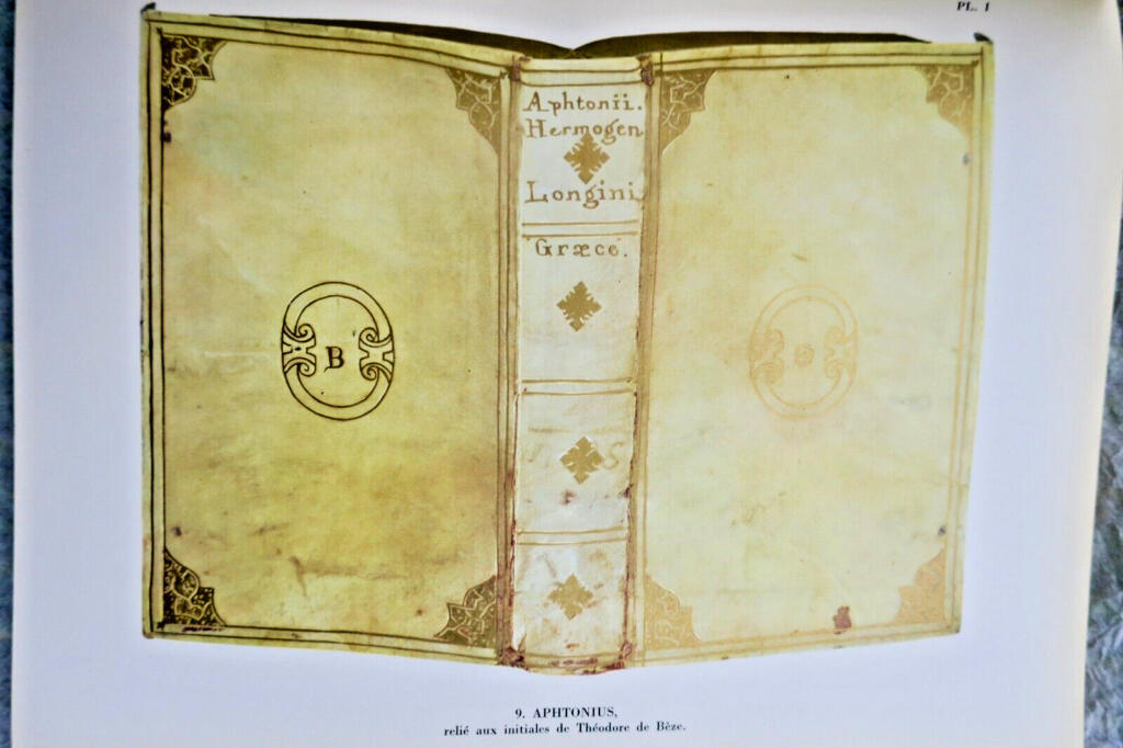 BIBLIOTHEQUE D’UN HUMANISTE Blaizot 1966