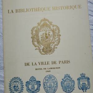 Bibliothèque Historique de la Ville de Paris Hotel de Lamoignon 1969