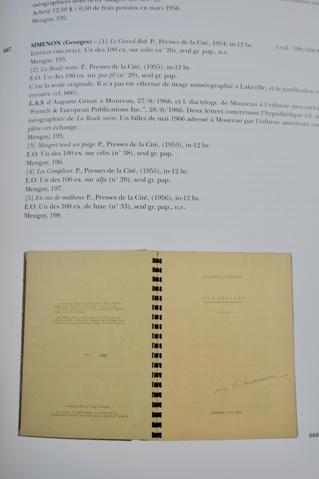 Literary Library Robert Moureau and Micheline de Bellefroid – Image 2