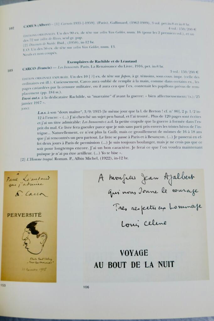 Literarische Bibliothek Auktionskataloge