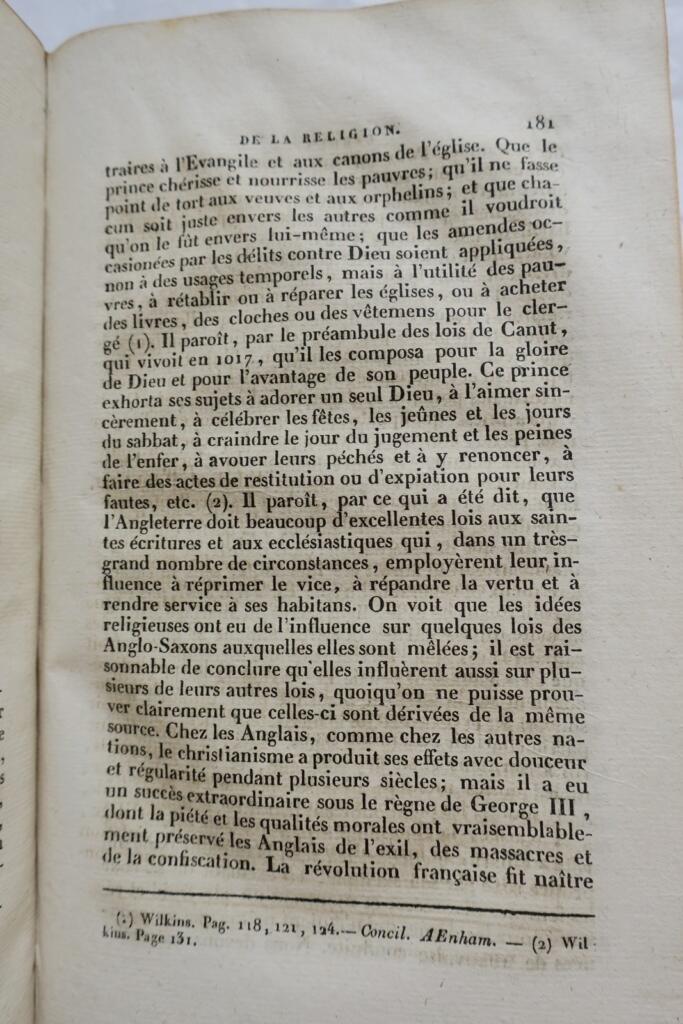 Wohltaten der christlichen Religion - Historische Wirkungen