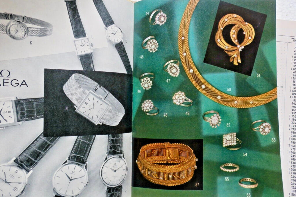 Charmantes kleines Schmuckkatalog