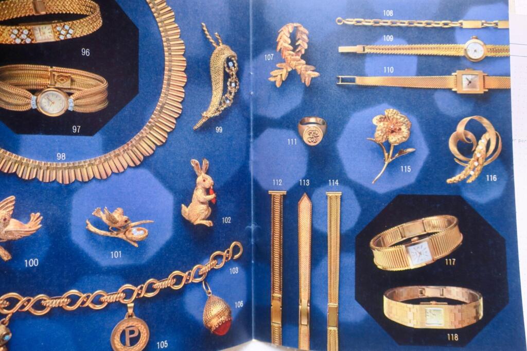 Charmantes kleines Schmuckkatalog