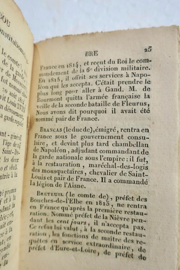 法国贵族图传,1826年
