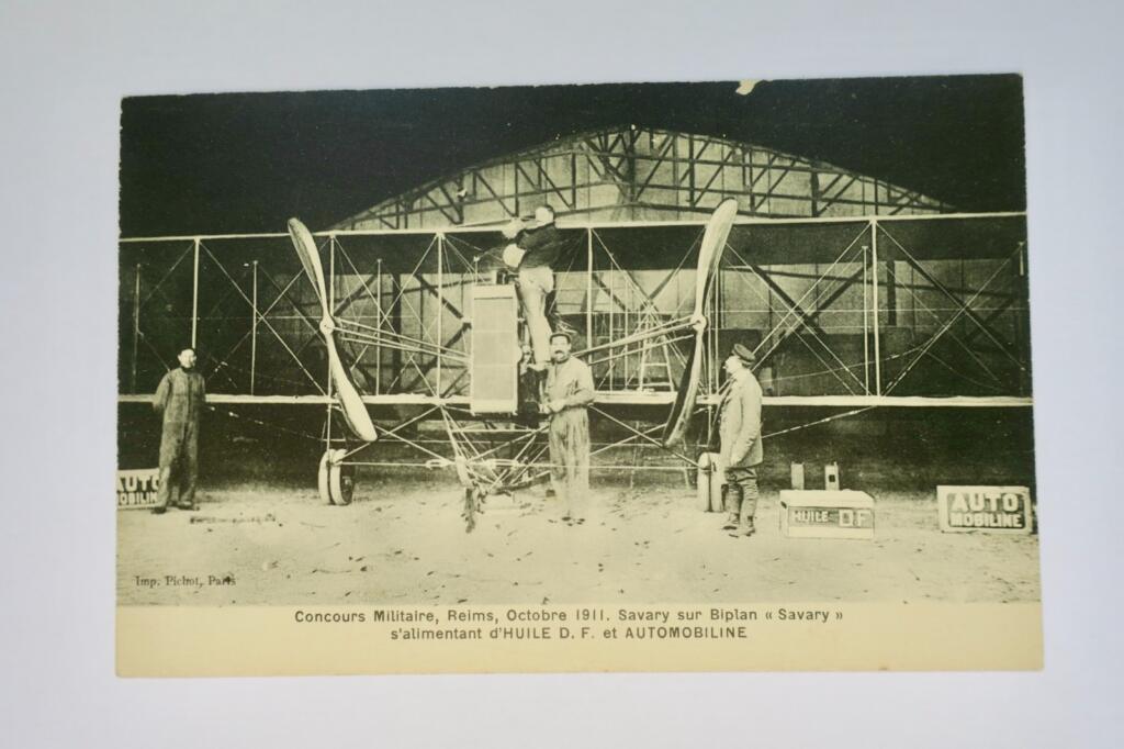biplan Savary concours militaire Reims 1911