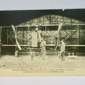 biplan Savary concours militaire Reims 1911
