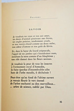 BLANC PASSIONS. Poèmes 1934 – Image 10