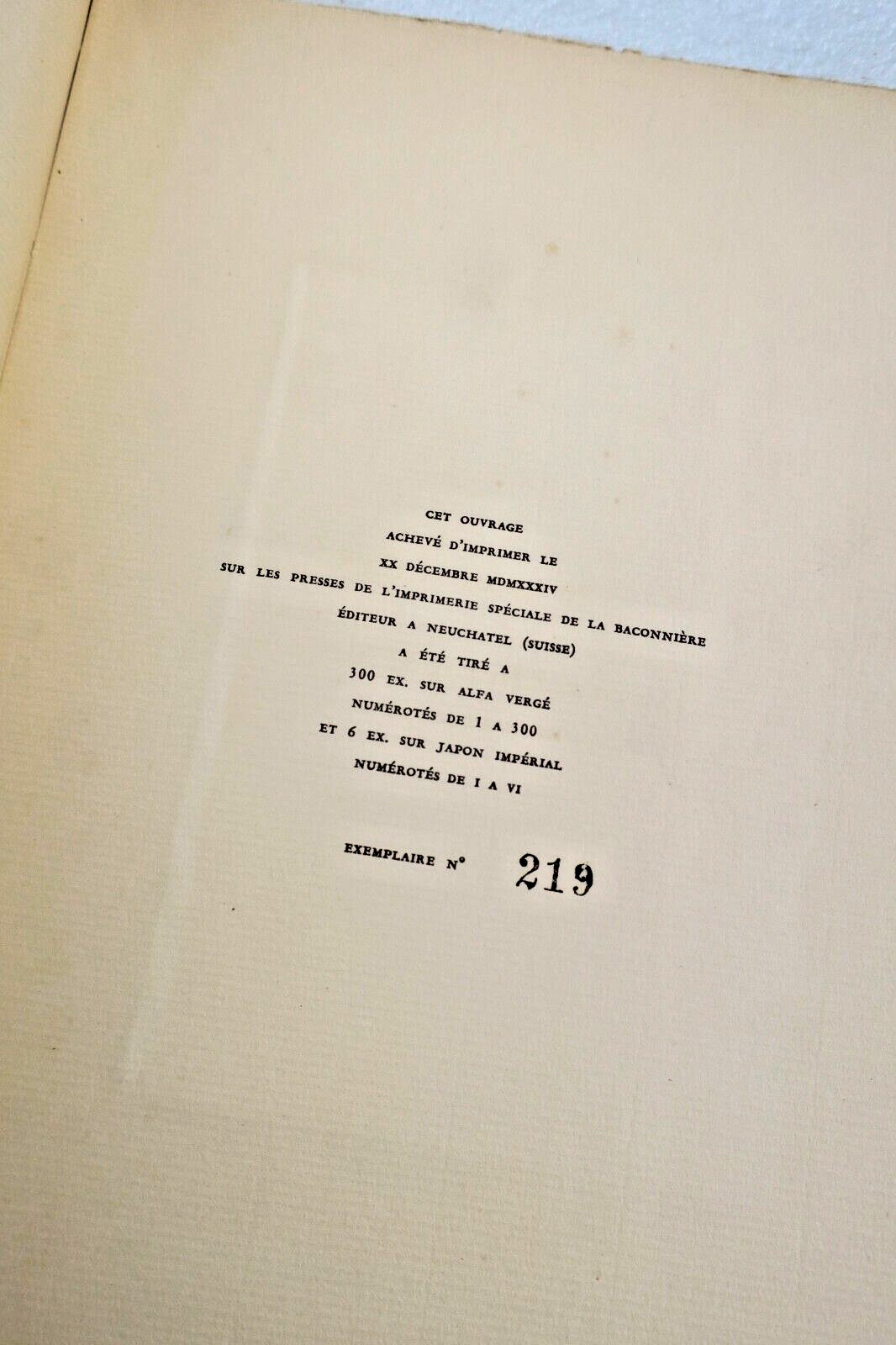 BLANC PASSIONS. Poèmes 1934 – Image 6