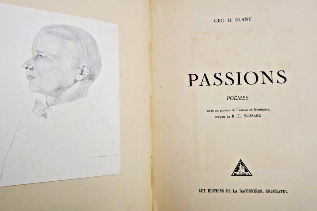 White Passions. Poems 1934