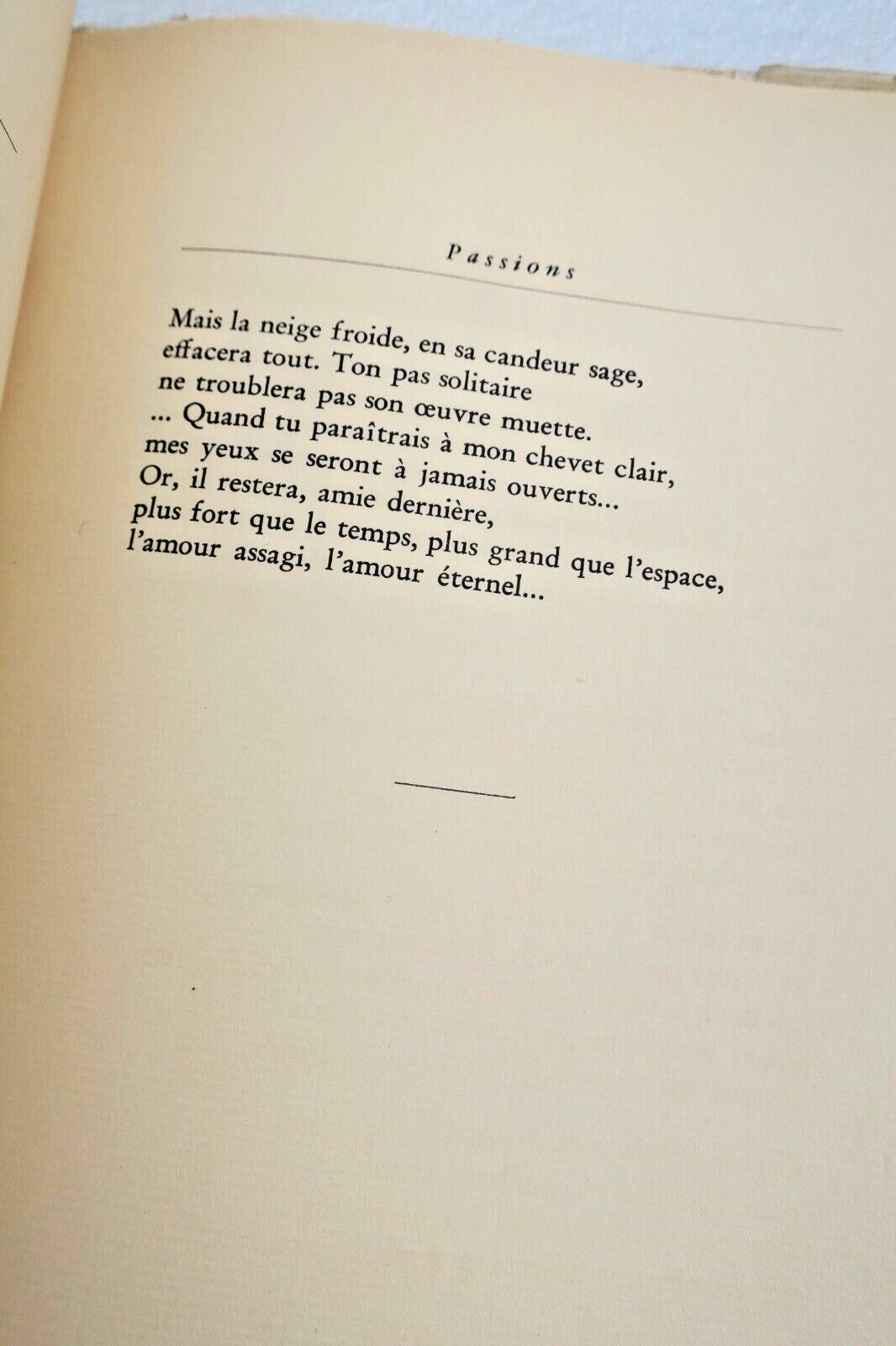 BLANC PASSIONS. Poèmes 1934 – Image 3