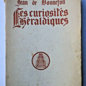 blason BONNEFON LES CURIOSITÉS HÉRALDIQUES 1912