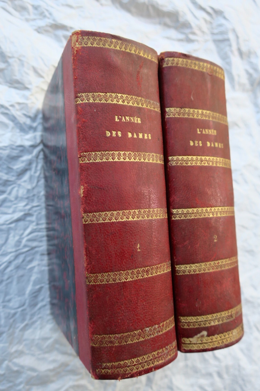 Women's Encyclopedic Yearbook 1855<span class="lla-card-orig-wrap"><span class="lla-card-orig">❦ BLONDEAU encyclopédique des dames. Bibliothèque des familles. Guide 1855</span></span> - La Librairie Antique