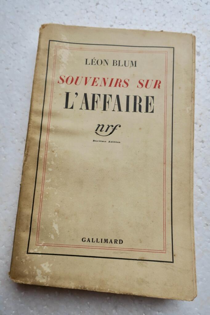 Erinnerungen an die Affäre 1935