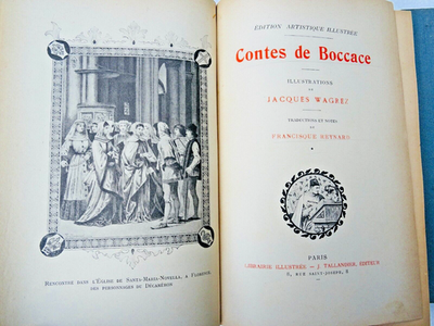 Illustrierte Boccaccio Geschichten