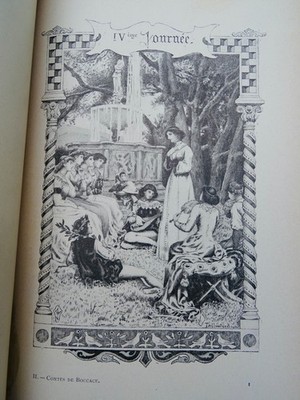 Illustrierte Boccaccio Geschichten