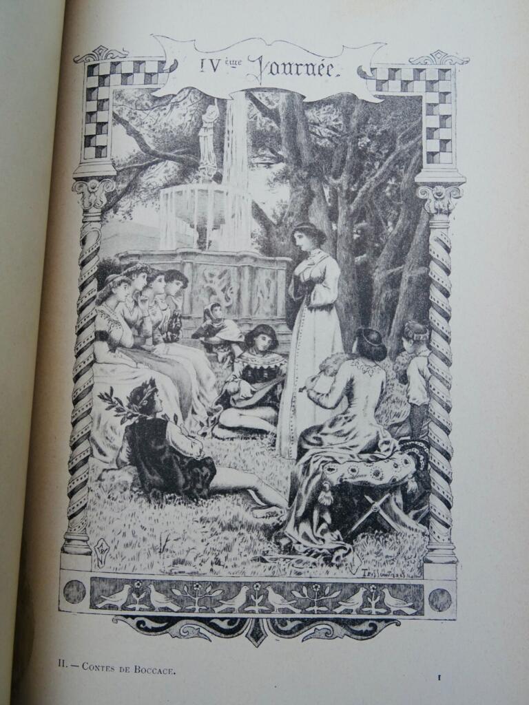 Illustrierte Geschichten von Boccaccio