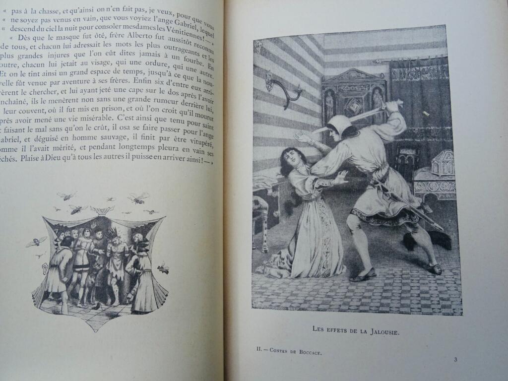 Boccaccios Erzählungen illustriert von Wagrez