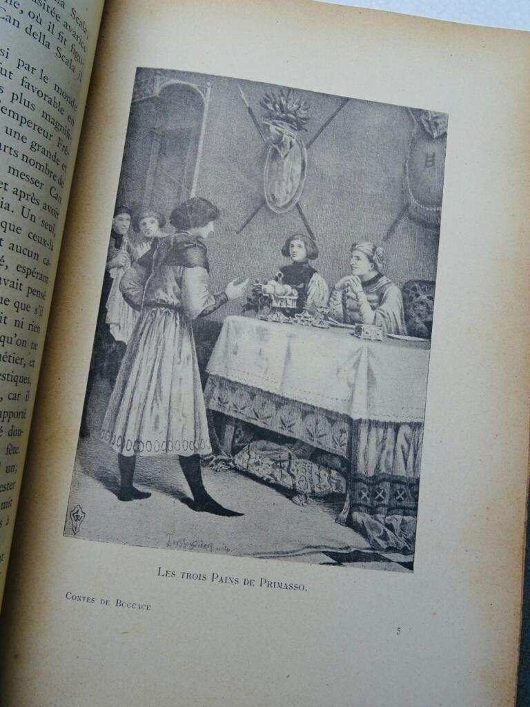 Illustrierte Geschichten von Boccaccio