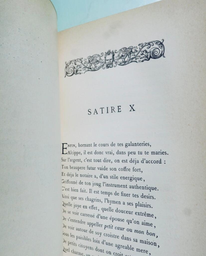 Poetic works by Boileau