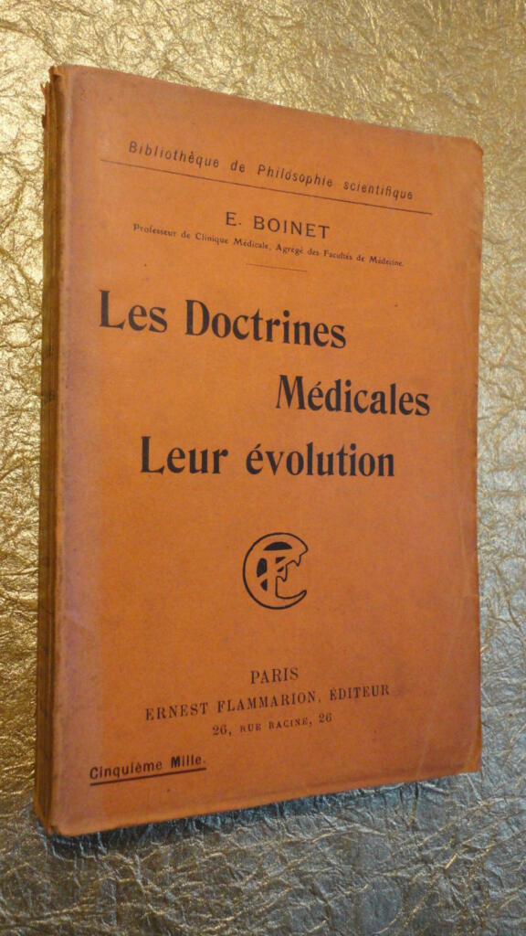 Evolution of Medical Doctrines