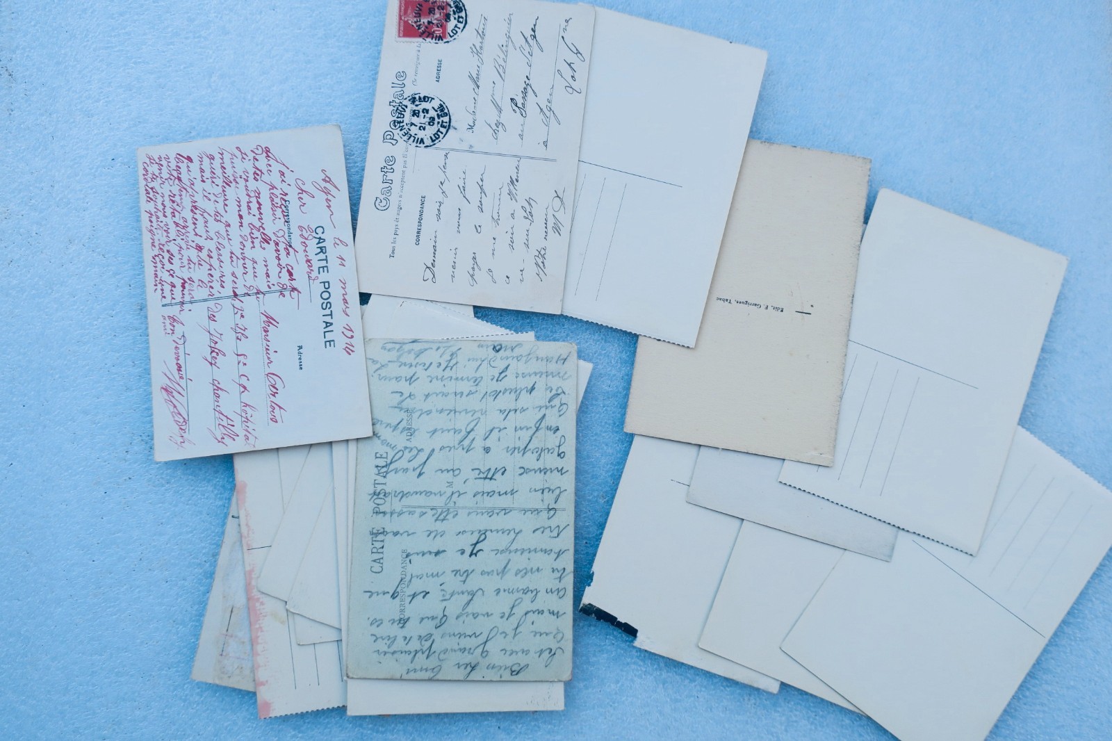 Bonaguil CHATEAU Lot & Garonne 17 cartes anciennes - La Librairie Antique
