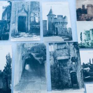 Bonaguil CHATEAU Lot & Garonne 17 cartes anciennes