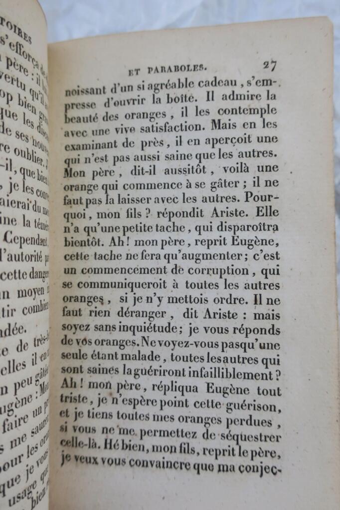 Bonaventure: Fortsetzung von Geschichten und Parabeln