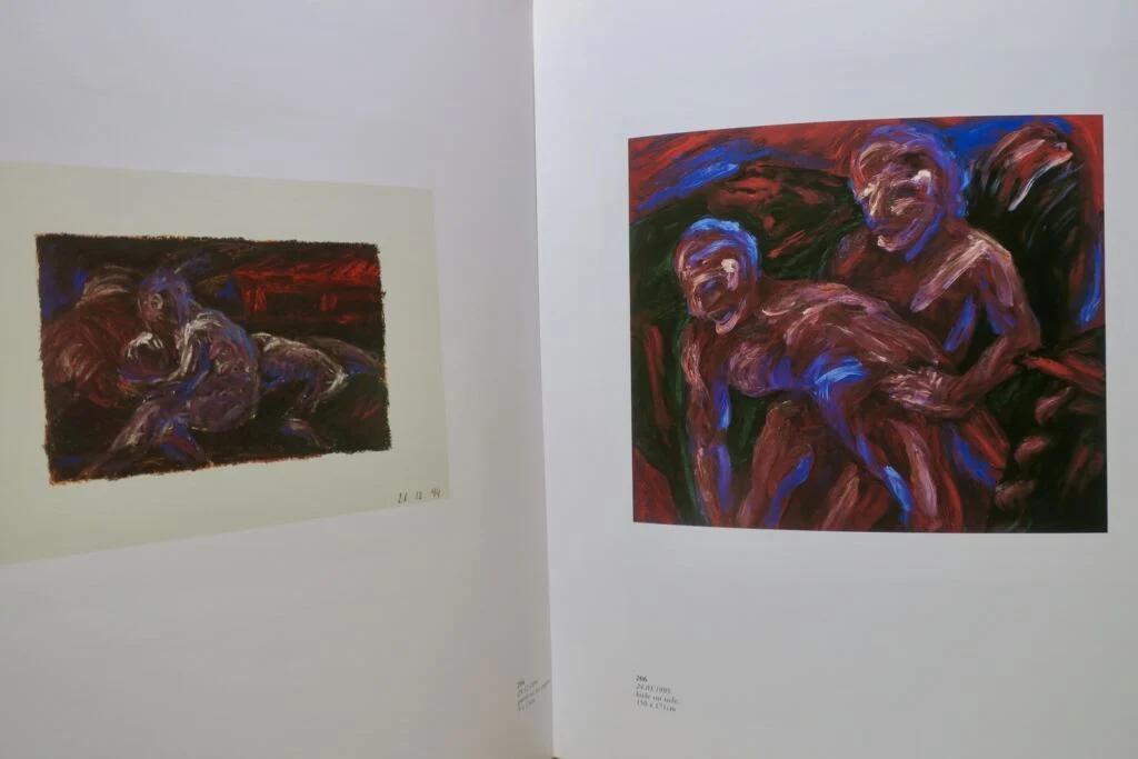 Brazilian painter's oeuvre 1970-2005 with artist dedication