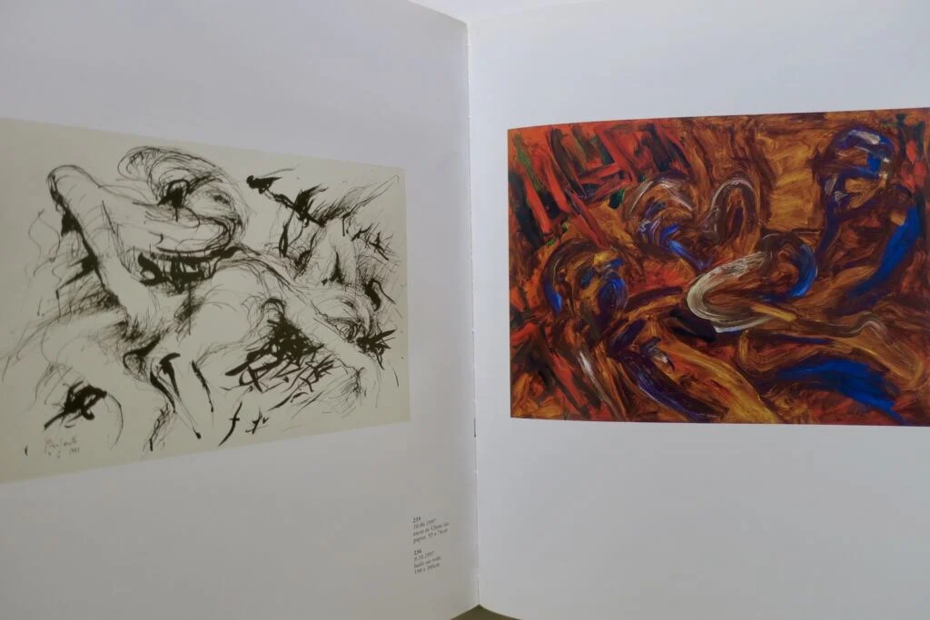 Brazilian painter's oeuvre 1970-2005 with artist dedication