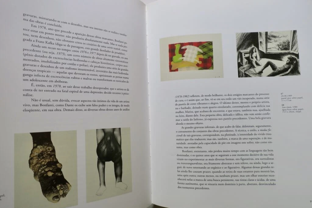 Brazilian painter's oeuvre 1970-2005 with artist dedication