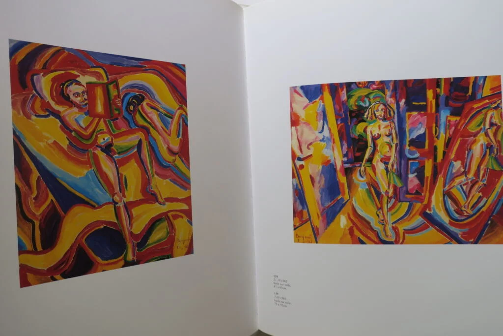 Brazilian painter's oeuvre 1970-2005 with artist dedication