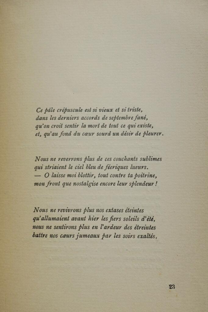 Children's Sorrows with Author's Dedication