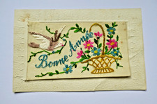 Bonne année carte à volet 1919