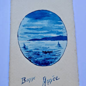 Bonne Année (peinture à l'encre)