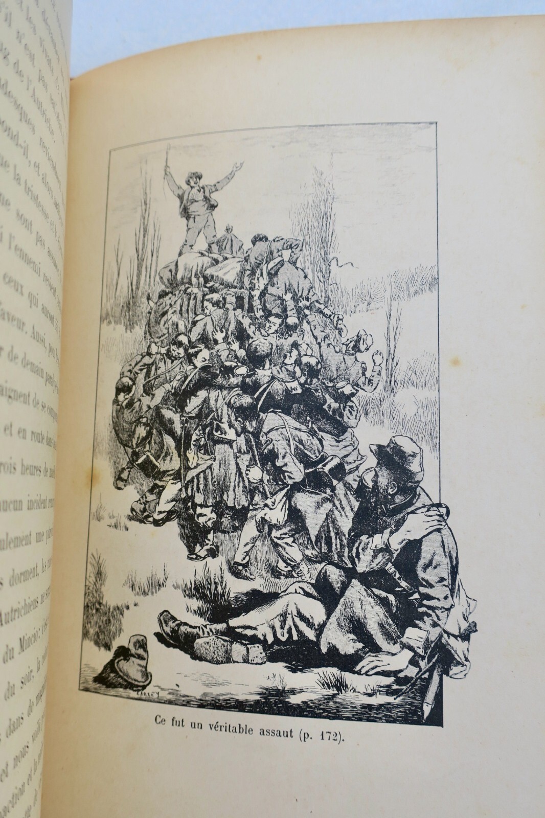 BONNEFOY (Marc) Erinnerungen eines einfachen Soldaten im Feld. 1859 ill. Carrey